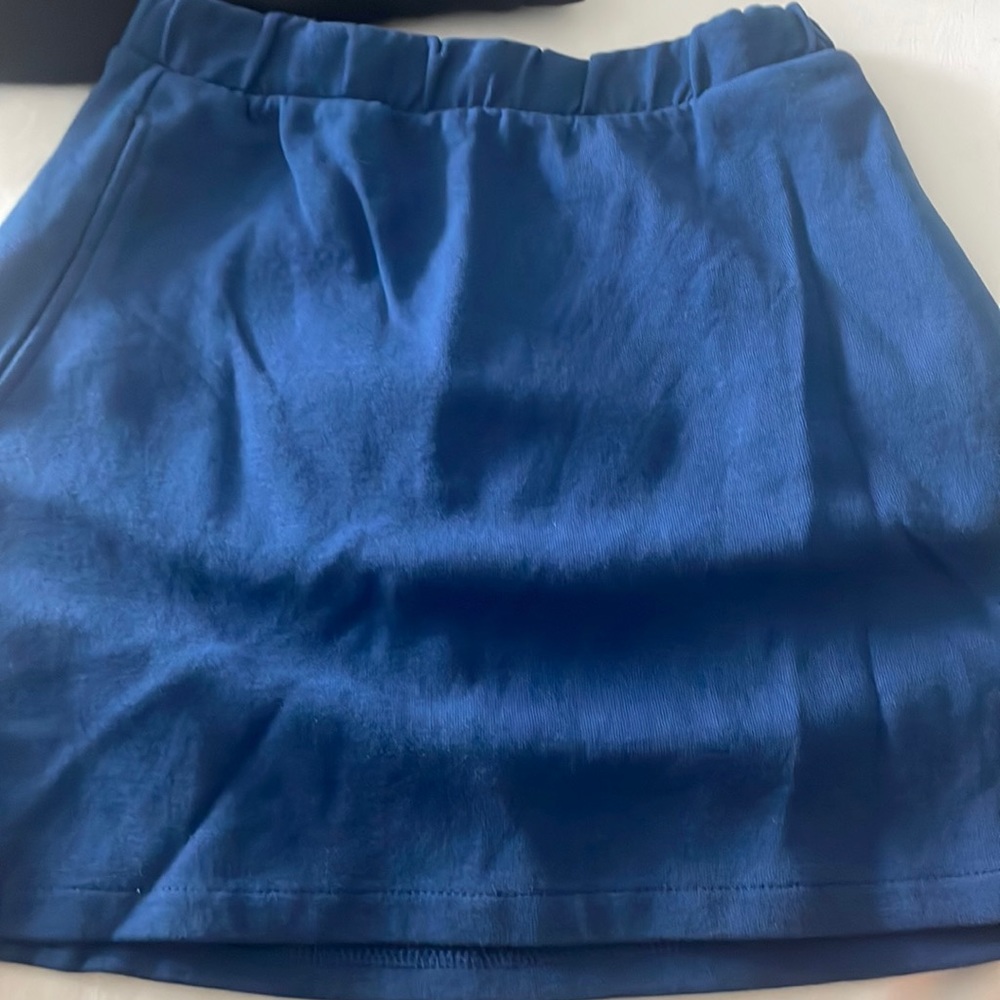 Blue Zara skirt